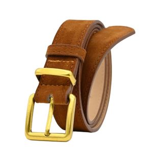 Thắt lưng nữ NCE da lộn, khóa chốt - Thiết kế thời trang cho quần jean