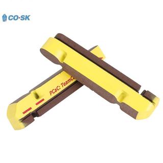 COUTR 1 Cặp Má Phanh Carbon V-Brake C-Brake Miếng Lót Cork Cao Su Có Thể Thay Thế Đường Gấp Phanh Caliper Giày VN