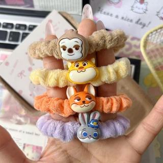 Crazy Zoo Judy Nick Dây Buộc Tóc Hoạt Hình Hàng Hóa Cao Su Đàn Hồi Cao Dây Buộc Tóc