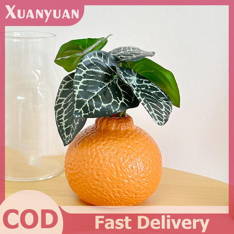 XUAN Trái Cây Hình Bình Sinh Sản Men Bình Để Bàn Nghệ Thuật Bình Để Bàn Trang Trí Máy Tính Để Bàn Bó Hoa Trung Tâm VN