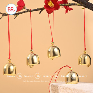 [HỎA TỐC HCM]Sỉ 10/20/30 Chuông vàng trang trí Noel,lễ Tết,chuông gió trang trí đèn lồng,thẻ giấy,phụ kiện handmade DIY
