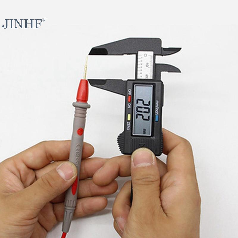 JINHF Đồng Hồ Đo Dẫn Đầu Thăm Dò Đo Pin Đầu Kim Kỹ Thuật Số Nhiều Mét Tester HOT