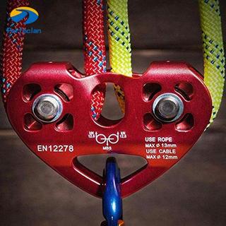 Dây zip line leo núi tandem với xe đẩy tốc độ và carabiner chất lượng cao
