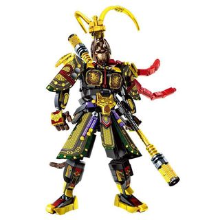Tương thích với các khối xây dựng Lego Mecha Six-Eared Kiwi Monkey King Armor Model Boy Đồ chơi lắp ráp 8.3 Y0EB