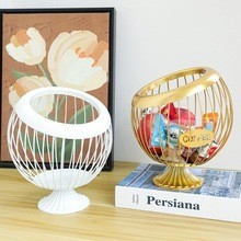 Giỏ Sắt Đựng Trái Cây, Đựng Bánh, Đồ Khô Phong Cách Bắc Âu, Decor Bàn Ăn/Phòng Khách Siêu Xinh