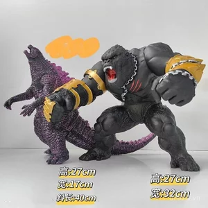 Store Bán chạy Siêu lớn gầm thét Godzilla Armor King Kong Gorilla Model Ultraman Doll Quà tặng năm mới 7QG8