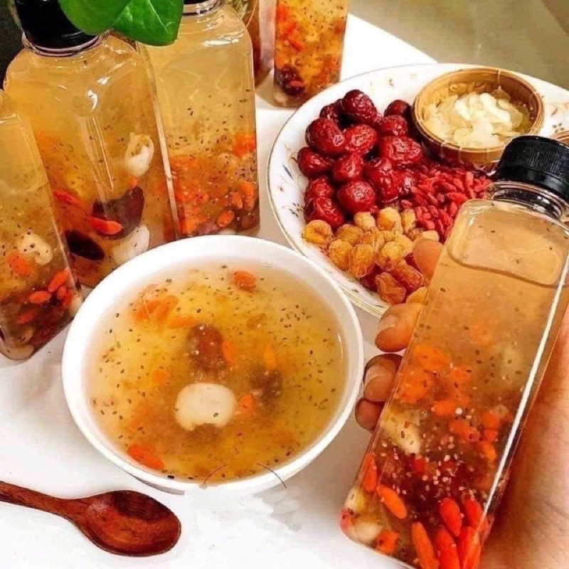 Set Cực Đại Chè Dưỡng Nhan Tuyết Yến 700Gr - Nấu 16 đến 20 chén chè