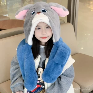Hàng sẵn có - Khăn quàng cổ và mũ thỏ Cảnh sát Judy từ Crazy Zoo 2025, phù hợp làm quà tặng sinh nhật cho bé gái