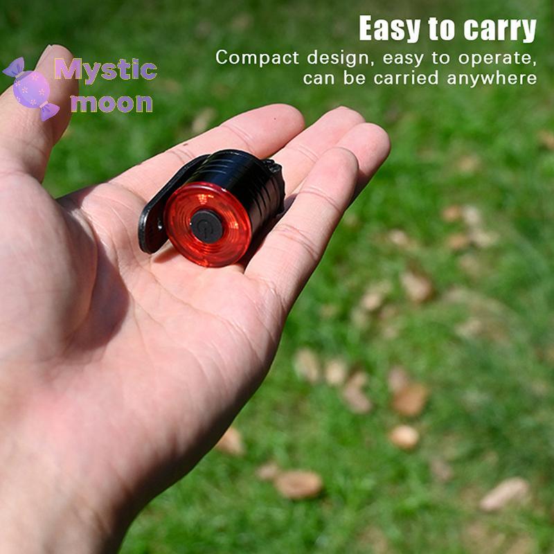 Đèn LED đuôi xe đạp Mystic mới, cảm biến phanh, chống nước, phù hợp sử dụng ban đêm