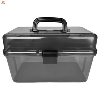 Hộp đựng đồ câu cá 3 lớp trong suốt, made từ nhựa bền chắc - Quà tặng lý tưởng cho các tín đồ mê câu cá