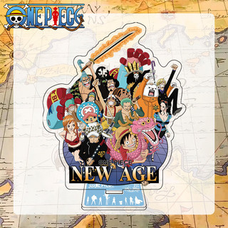 Mô Hình Acrylic One Piece Luffy Sanji Chopper Zoro Law Trang Trí Bàn, Quà Tặng Anime