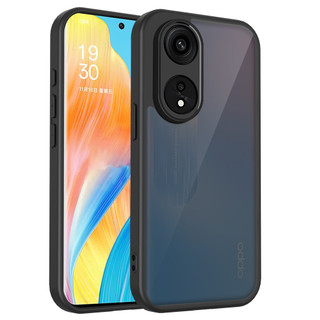 Dành Cho OPPO Reno 8T 5G Ốp điện thoại Cứng Mờ Da-Cảm Giác Mềm Khung TPU Chống Sốc Mỏng Vỏ