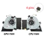 Quạt Làm Mát Máy Tính Cho ASUS ROG Zephyrus S GX502 GU502 LWS GX502GW GU502GW GPU CPU Cooler Quạt Tản Nhiệt 13NR01V0T14111 DC12V 1A