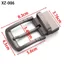 Thanh cuối NKSFX, Thay thế khóa thắt lưng cổ điển Prong đơn, Thủ công bền bỉ DIY Khóa chốt 3,5cm