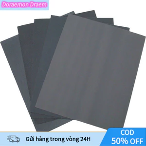 Bộ Giấy Nhám Mịn Đánh Bóng Gỗ, Epoxy - Độ Mịn Cao, Chà Mướt, Siêu Bóng
