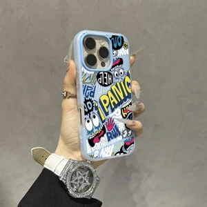 ốp lưng iphone Sơn vẽ nghịch ngợm nam châm thạch Cho Iphone 16 Iphone 7 xs xr 11 12 13 14 15 16 Pro Max Plus GDK