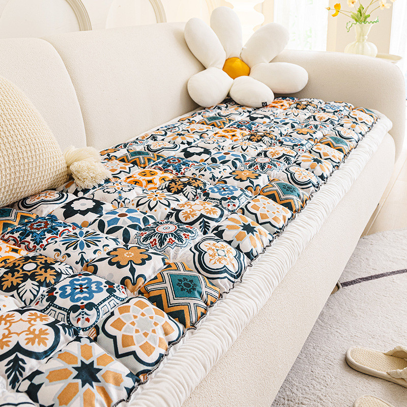 Đệm Sofa Bohemian Đệm Sofa Chống Trơn Trượt Bốn Mùa Đa Năng Co Giãn Cao Plump Đệm