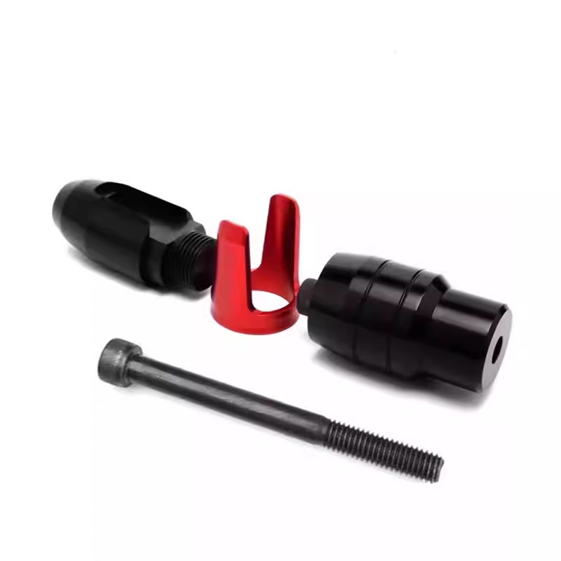 Thích hợp cho Honda ADV160 150 350 19-24 Ống xả Đế chống sốc Bóng chống sốc Thanh bảo vệ cao su