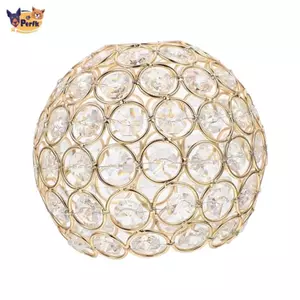 Vỏ thay thế cho đèn trần, chụp đèn thủ công làm bằng pha lê, chỉ dành cho đèn mặt dây chuyền sàn, đèn, đèn bàn, nhà tiệc