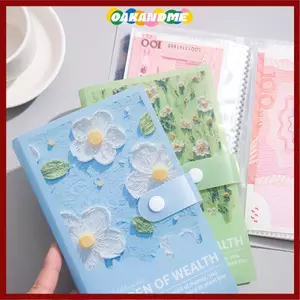 OAKANDME 100 Phong Bì Thử Thách Tiết Kiệm Tiền, Tranh Sơn Dầu Mini Chất Kết Dính Tiết Kiệm Thử Thách, Chống Thấm Nước Tiết Kiệm Tiền Thử Thách Sách Cặp Đôi