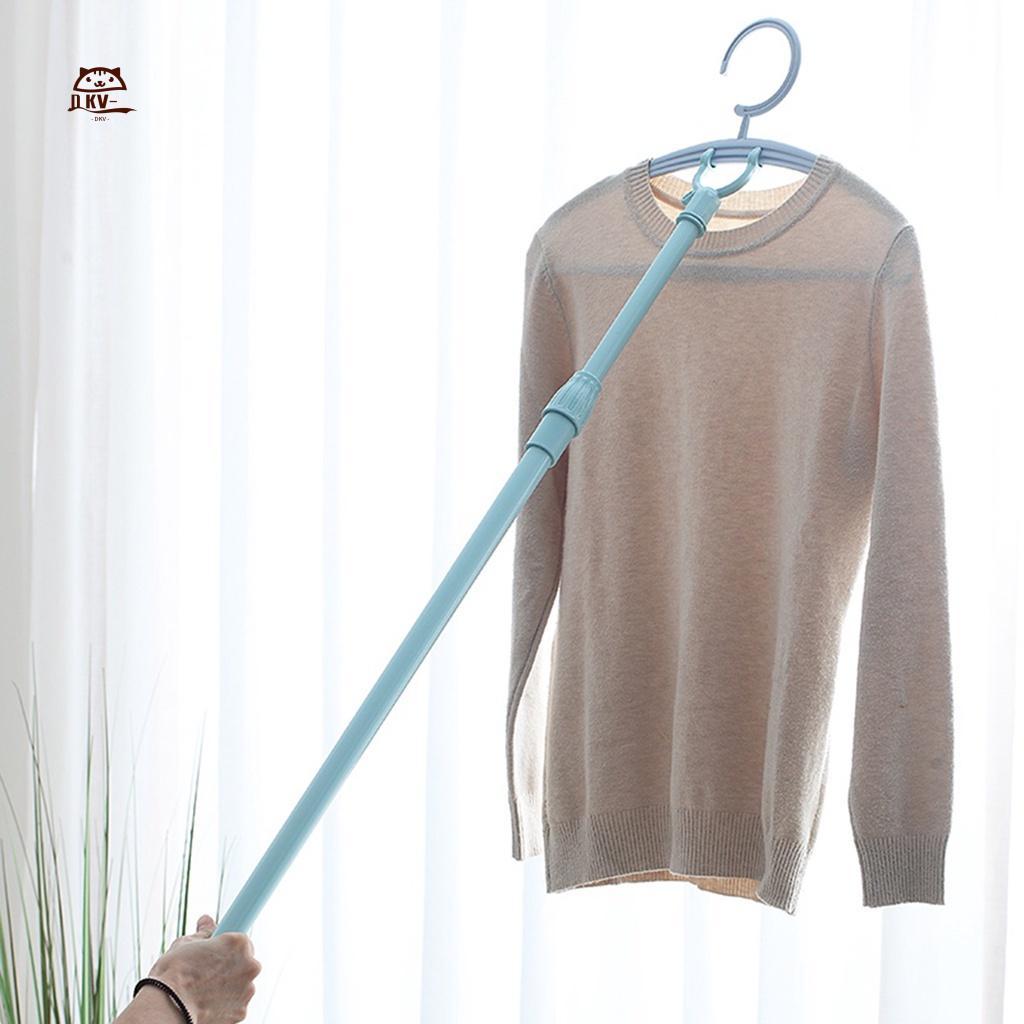 Móc quần áo hình chữ U có thể điều chỉnh - Phuộc ray cực để chọn quần áo