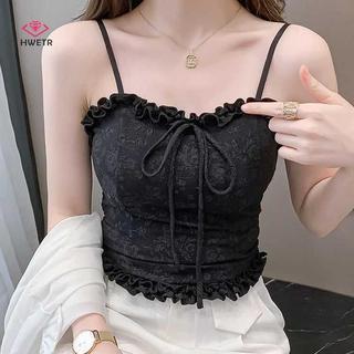 Vest ren nữ cao cấp, camisole có miếng lót ngực và top đáy thời trang mới