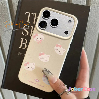 Ốp Lưng Cho iPhone 17 15 12 14 13 11 16 Pro Max 16 14 15 Plus XR X XS Max Air Ốp lưng điện thoại hình mèo con dễ thương