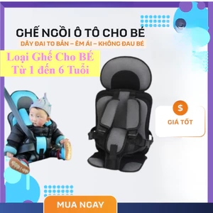 Ghế Ngồi Ô Tô Cho Bé – Ghế Giữ Bé An Toàn Trên Xe Hơi, Đai An Toàn Trẻ Em