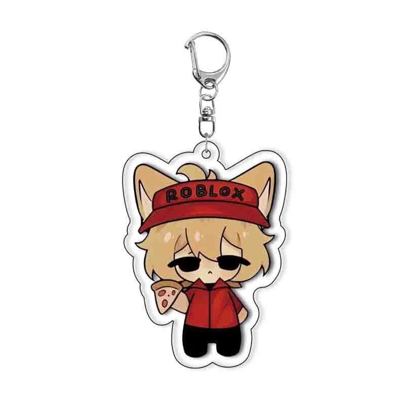 Forsaken Roblox Trò Chơi Hàng Hóa Acrylic Móc Khóa Túi Mặt Dây Chuyền Dễ Thương Quà Tặng Giáng Sinh Christmas gift