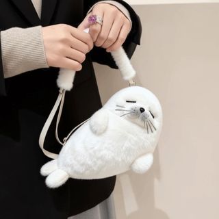 Túi đeo vai GUADALUPE1, Túi xách cói hoạt hình mềm mại dễ thương, Dây đeo có thể điều chỉnh đáng yêu bằng vải PP Túi đeo chéo sang trọng hàng ngày