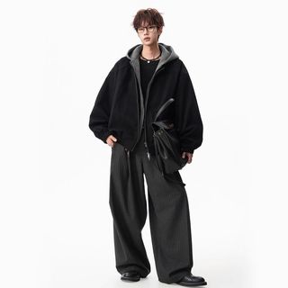 Áo khoác nam phong cách Harajuku cổ điển Nhật Bản