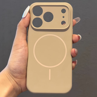 Ốp điện thoại silicon lỏng màu cam Magsafe cho iPhone 17 Pro Max 17 Air Soft Charging Cover cho iPhone 13 14 15 16 Pro Max Plus