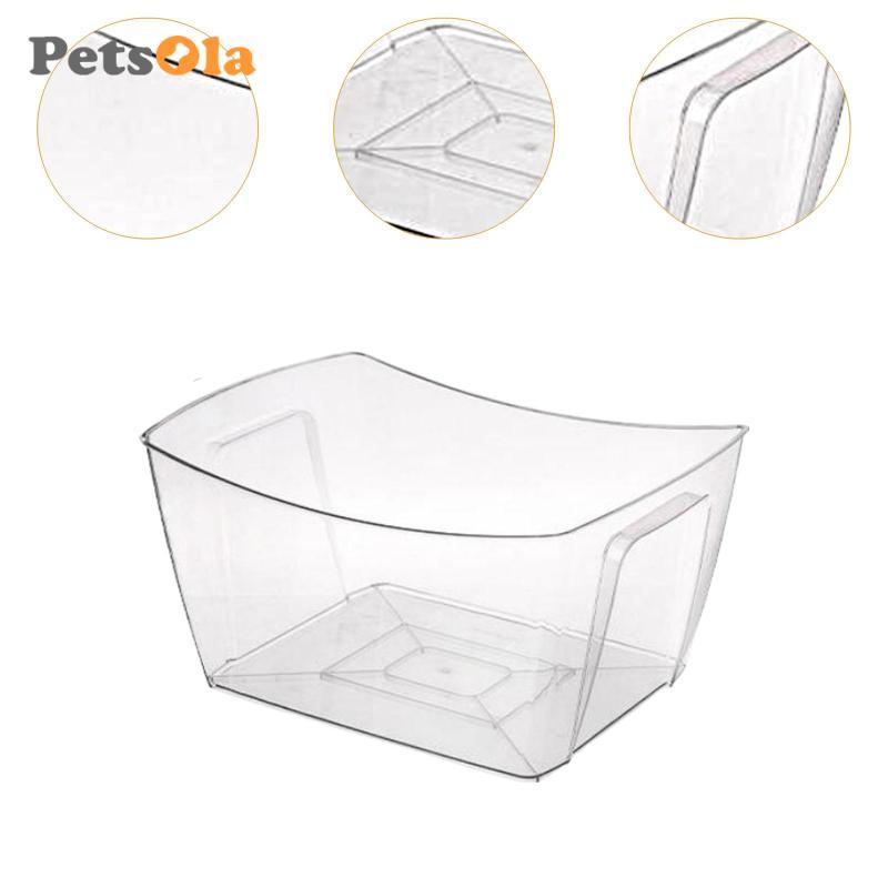 Thùng đá PETSOLA cho các bữa tiệc Đồ uống trong suốt Khay kem Xô uống để uống Chai bia sâm panh