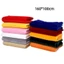 TOPTOOLCX Vải Nhung, Màu Trơn 160 * 100cm Vải Để Bàn, DIY Làm Dày Mềm Flannelette May Chất Liệu Nền Sân Khấu Cưới