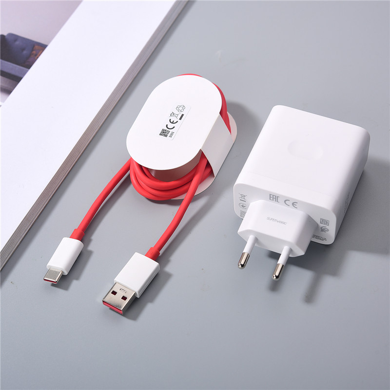 Oneplus 80W SuperVOOC EU US Sạc Fast Warp Charge Power Adapter 1 / 2M USB Type C Cáp Cho One Plus 14 13 12 11 Pro Nord CE 3