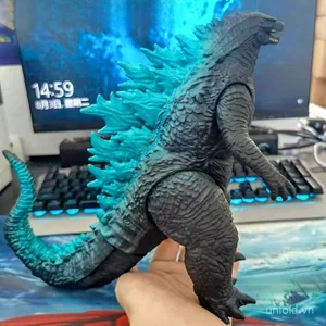Quái vật Godzilla quá khổ Cao su mềm Mô hình đồ chơi cậu bé Ultraman Hình Búp bê trẻ em Di chuyển được CBDM