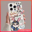 Dành Cho Redmi A3 13C 9A 12 12C 13 10A 10C 10 9T 90 14C 9 NFC A1 A2 Redmi Note 14 10s 11s 12 9 10 13 11 8 Pro POCO M3 Ngọt Ngào Dễ Thương Báo Chữ Cặp Đôi Nick Judy Trong Suốt Bao da