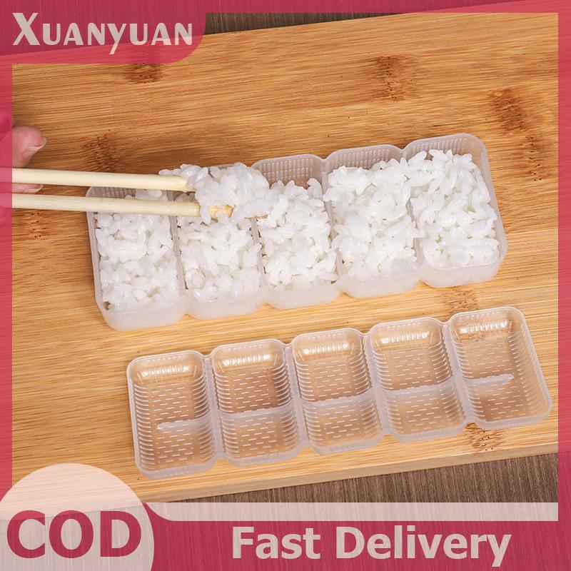XUAN Di Động Nhật Bản Cuộn Máy Làm Sushi Khuôn Cơm Dụng Cụ Nhà Bếp Máy Làm Sushi Nướng Sushi Bộ Dụng Cụ Làm Cơm Cuộn Khuôn Phụ Kiện Sushi VN