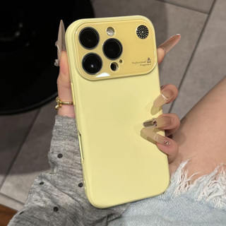 Giống như 17Promax Phim bảo vệ ống kính Hương thơm Vỏ điện thoại silicon lỏng màu cam cho iPhone 17Pro 16Promax 13 14 15 Pro Max 12Promax Vỏ điện thoại di động nữ chống sốc