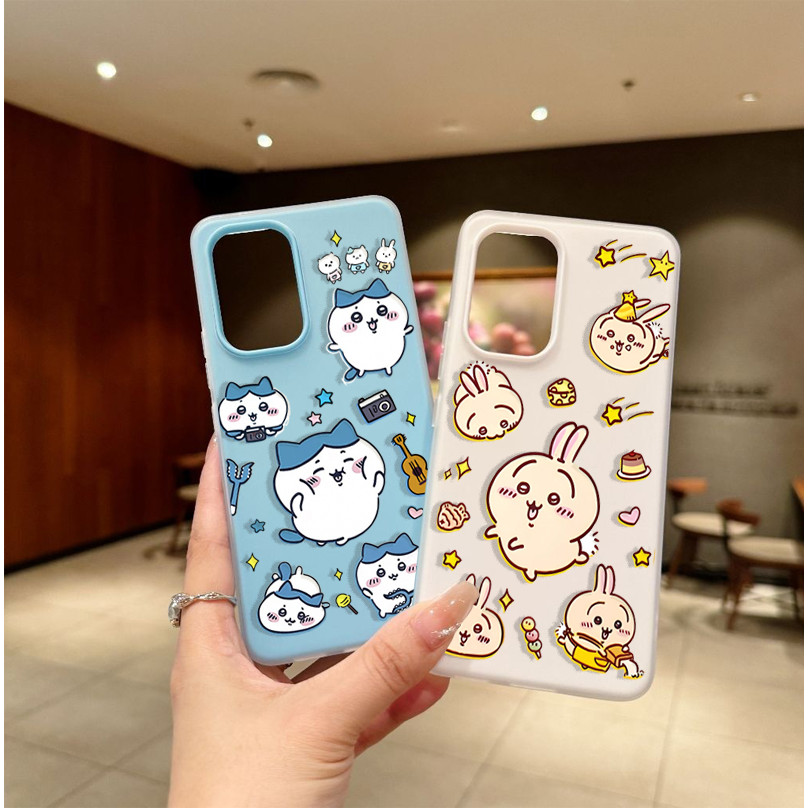 Ốp Lưng kawaii chiikawa Cho Realme Note 70 C75 C71 C63 C61 C53 C51 C55 C21Y C25Y C20 C11 C17 7i 5i 514 C15 15T Vỏ Mềm Mờ Kẹo Hoạt Hình Dễ Thương