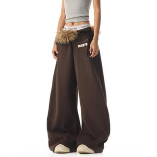 GKSSS Quần Âu Mỹ Retro Unisex thương hiệu Fuzzy - Chất liệu cao cấp