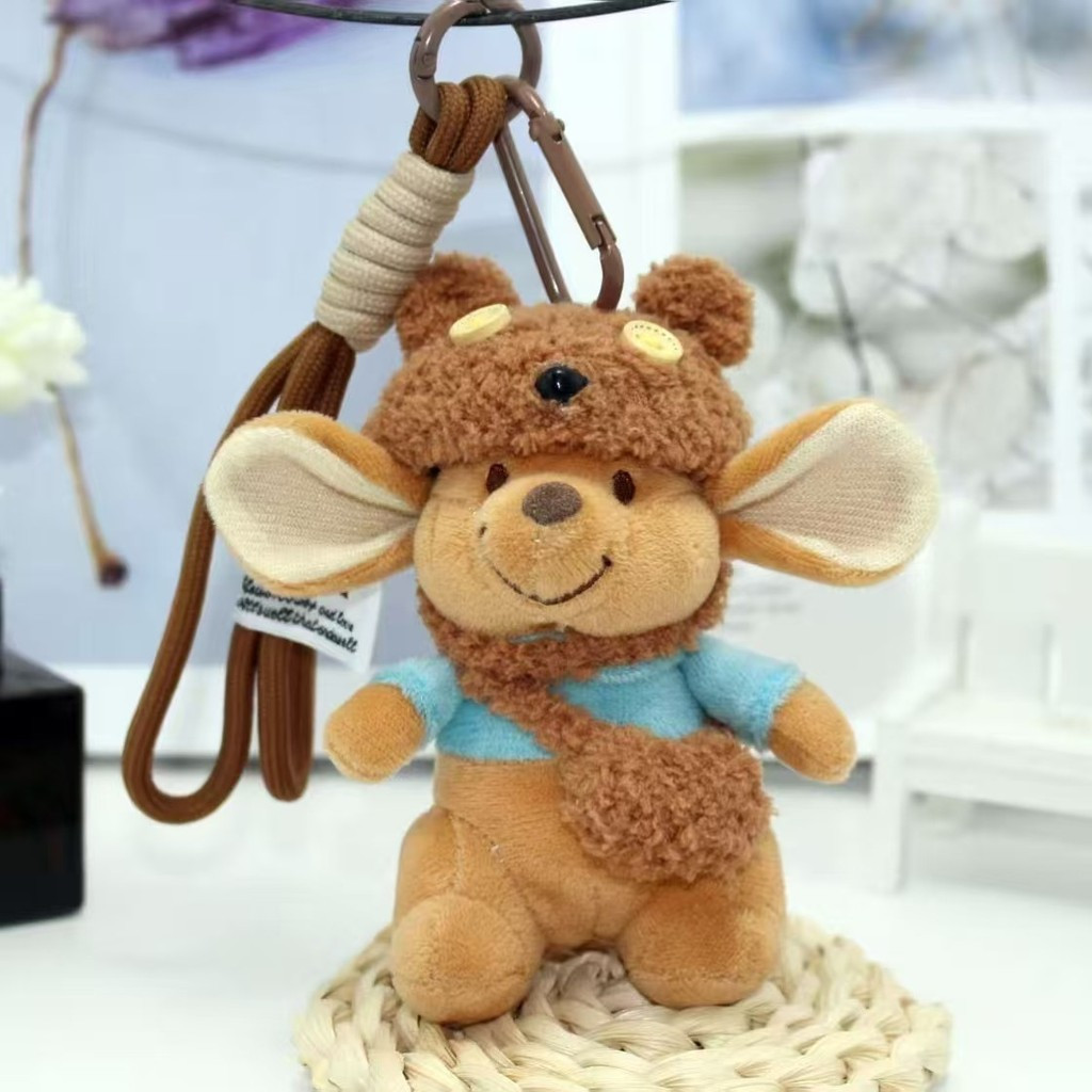 Thời Trang Mới Dễ Thương Đậu Hoạt Hình Lợn Sang Trọng Mặt Dây Chuyền Túi Quà Tặng Quyến Rũ