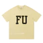 Chất Lượng Cao Essentials Fear of God Sản Phẩm Mới FU Letter In Hình Áo Thun Ngắn Tay Cotton Nguyên Chất Nửa Tay