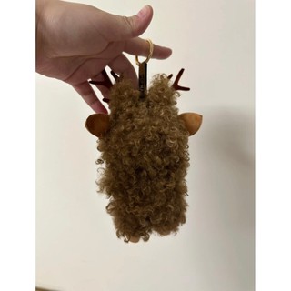 Giáng Sinh Giới Hạn Dễ Thương Xoăn Tóc Tuần lộc Labububutu Tùy Chỉnh Búp Bê Vinyl Mặt Sang Trọng Đồ Chơi Mặt Dây Chuyền Lễ Hội Quà Tặng