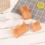 Giá Sushi CATIYAHA, Thiết Kế Thanh Lịch Gỗ Taco Snack Giá Đỡ Thực Phẩm, Đĩa Gỗ Hình Chữ U Chân Đế Ẩm Thực Cho Nhà Hàng Khách Sạn Nhà