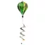 LAKAM Rainbow Hot Air Balloon, Xoay Sequins Chất liệu nhựa Máy quay gió, Wind Twister 4X Balloon Chiều cao 43,3 inch Pinwheels Kích thước khổng lồ Sử dụng ngoài trời