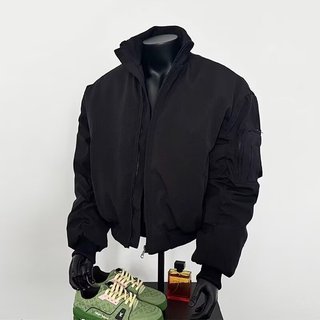 Áo khoác bomber độn cotton nam/unisex, thiết kế thời trang Mỹ hiện đại