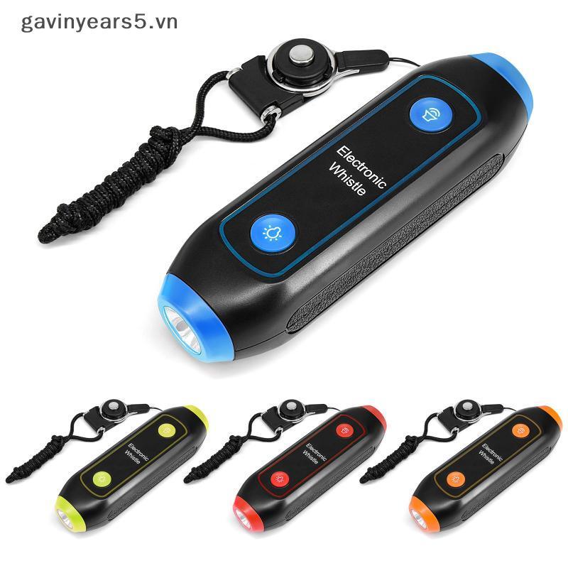 # gavin # Còi điện tử Còi điện cầm tay có dây buộc Đèn pin SOS cho huấn luyện viên Trọng tài P.E. Giáo viên.