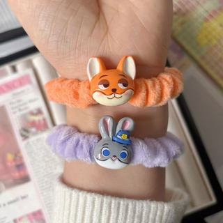 Crazy Zoo Judy Nick Dây Buộc Tóc Hoạt Hình Hàng Hóa Cao Su Đàn Hồi Cao Dây Buộc Tóc