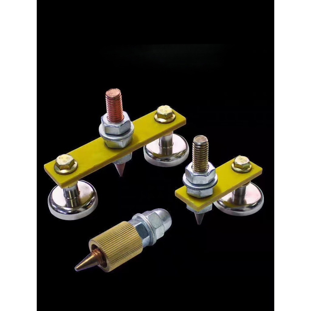 【COD】Kẹp mass nam châm 1 cục hít tiện lợi, kẹp hàn từ tính siêu mạnh - Thiết bị kẹp mát máy hàn que đến 300A an toàn